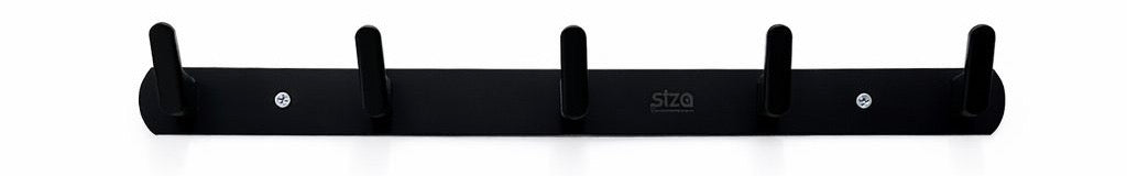 Black Towel Rack Hooks