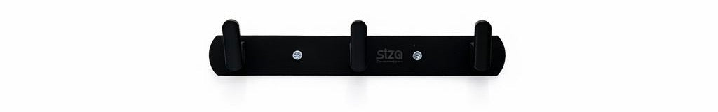 Black Towel Rack Hooks